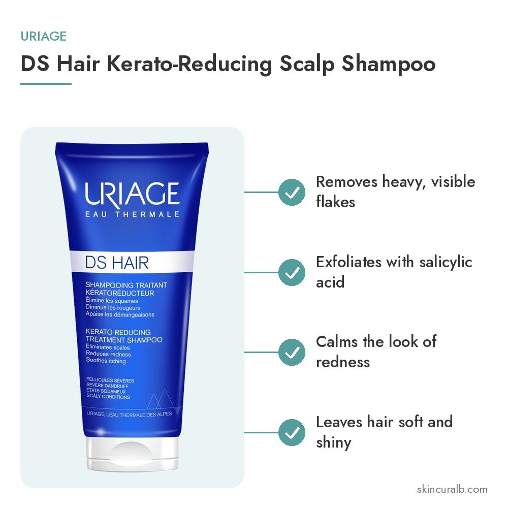 Uriage DS Hair Kerato-Reducing Scalp Shampoo
