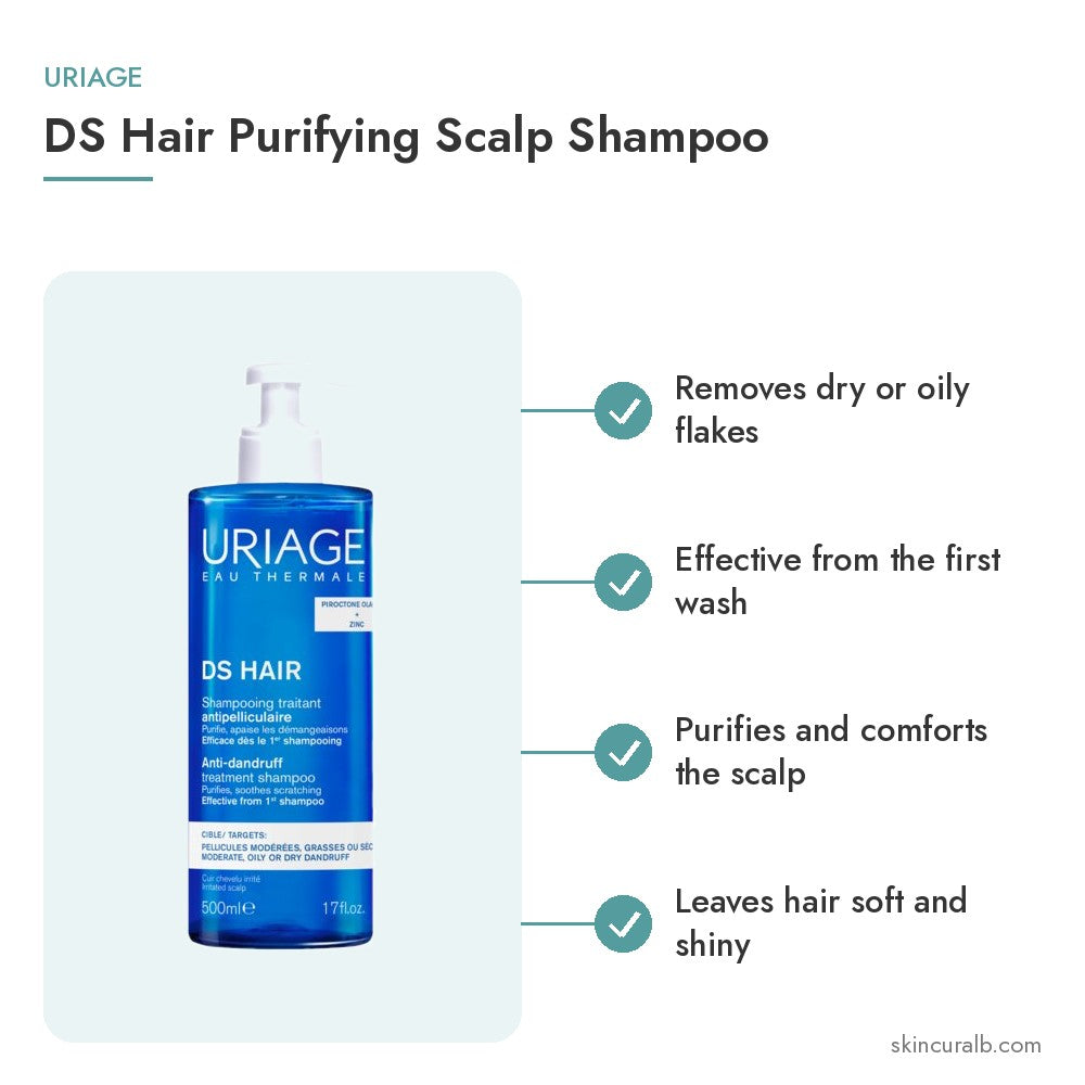 Uriage DS Hair Purifying Scalp Shampoo