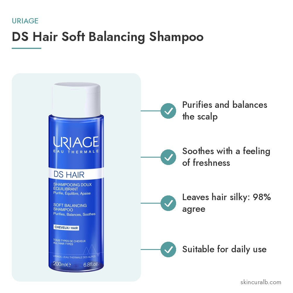 Uriage DS Hair Soft Balancing Shampoo