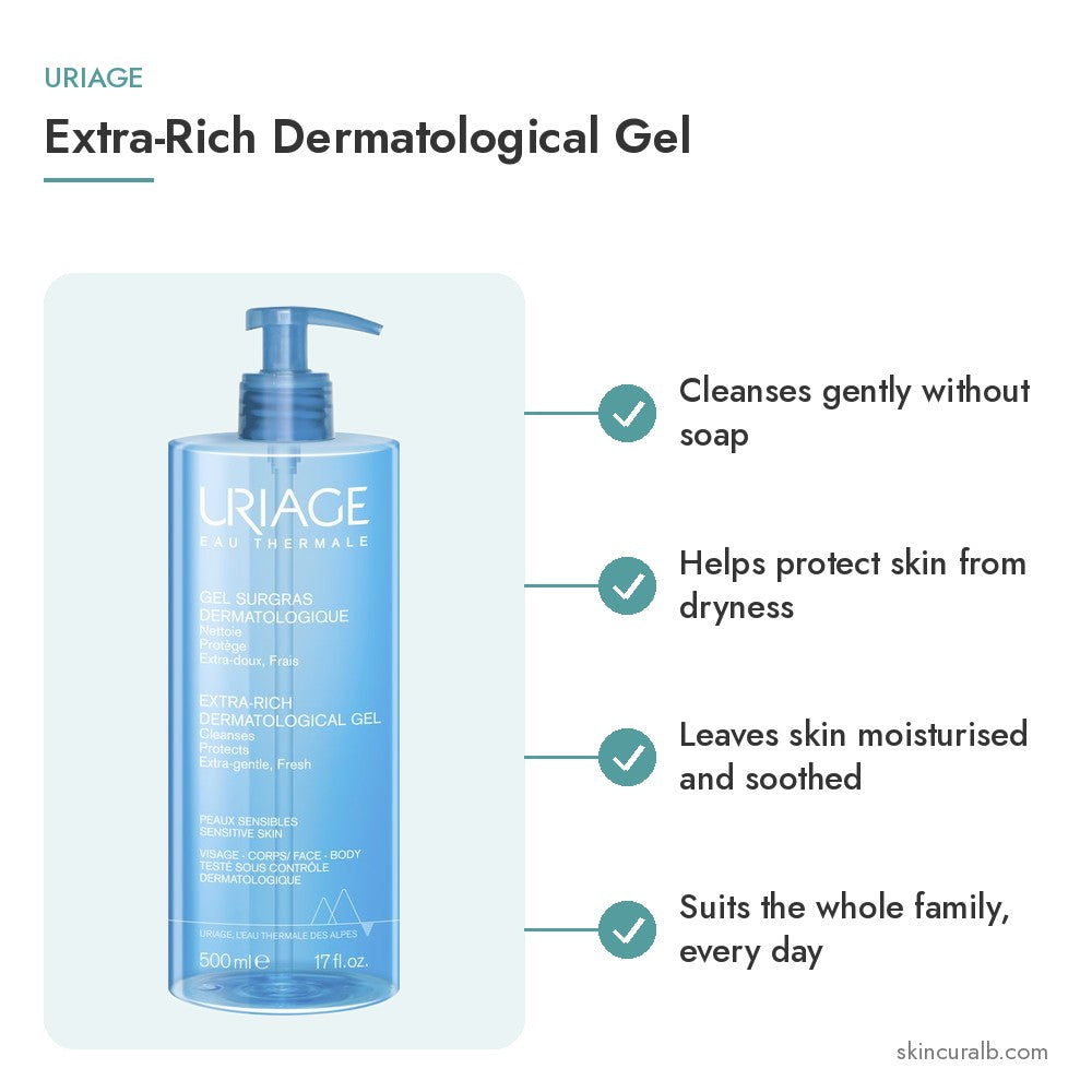 Uriage Extra-Rich Dermatological Gel