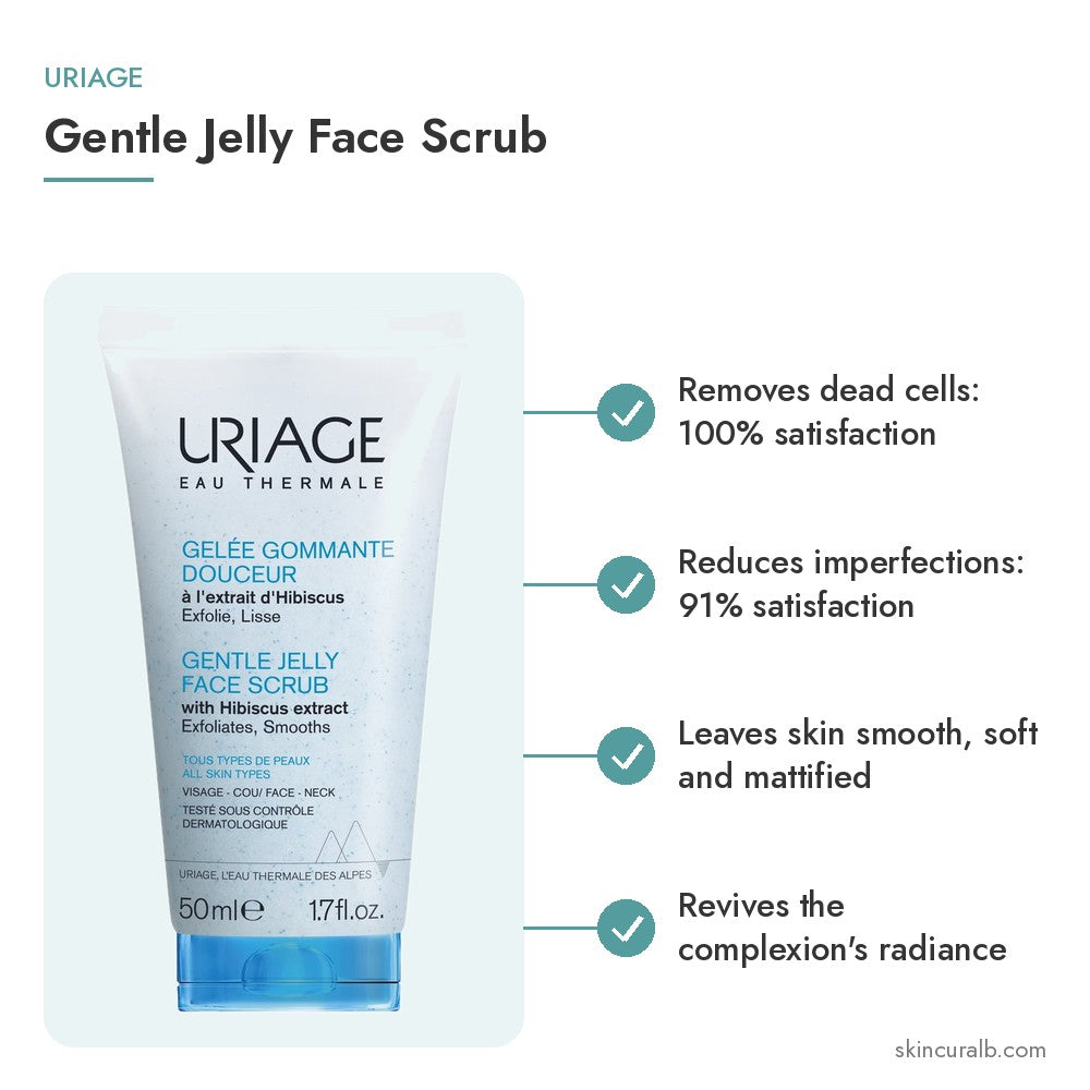 Uriage Gentle Jelly Face Scrub