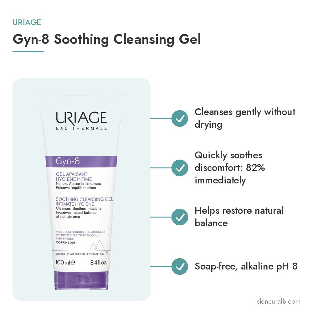 Uriage Gyn-8 Soothing Cleansing Gel
