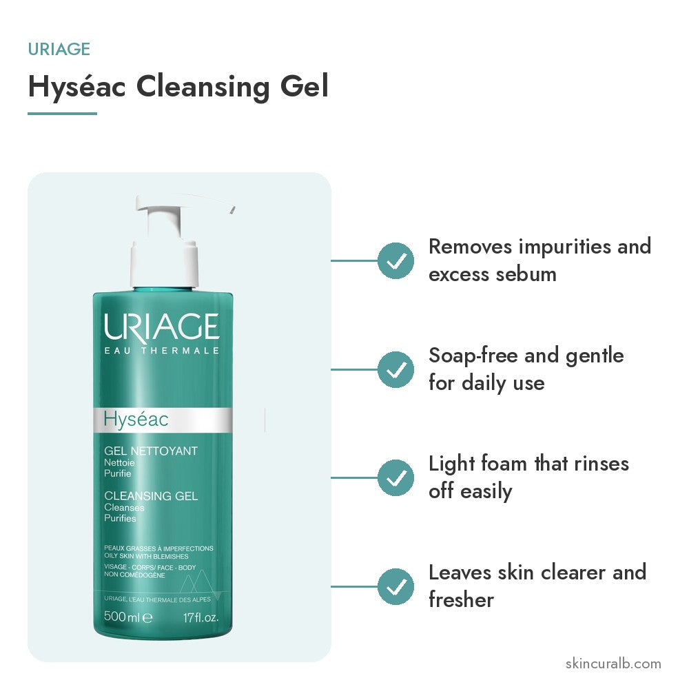 Uriage Hyséac Cleansing Gel