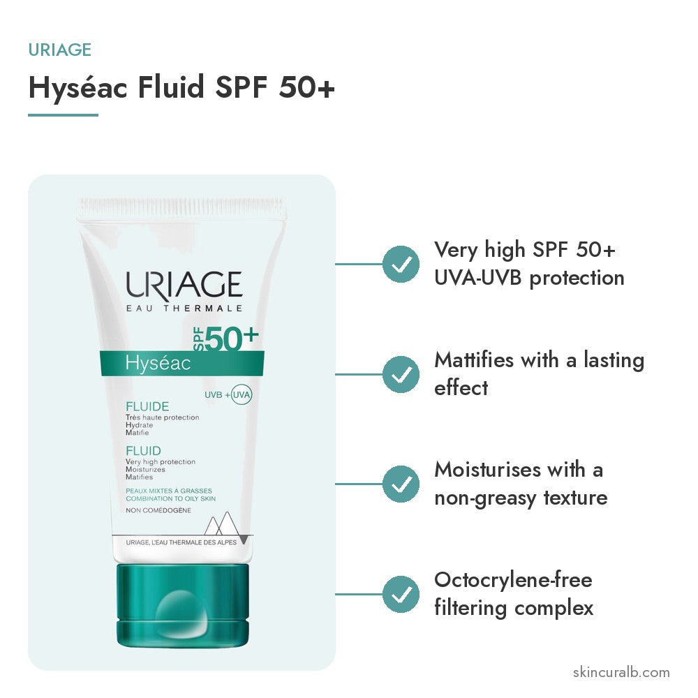 Uriage Hyséac Fluid SPF 50+
