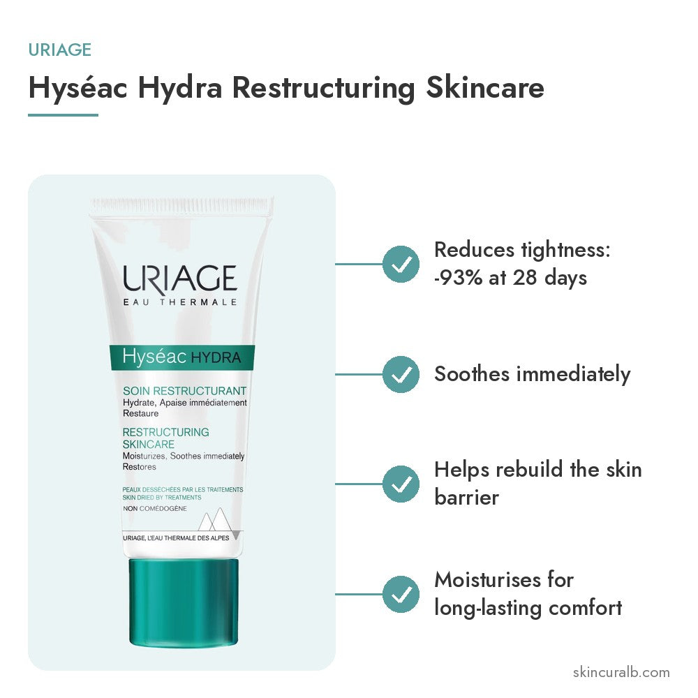 Uriage Hyséac Hydra Restructuring Skincare