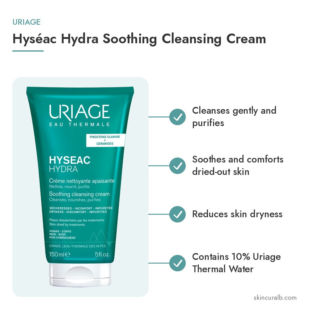 Uriage Hyséac Hydra Soothing Cleansing Cream