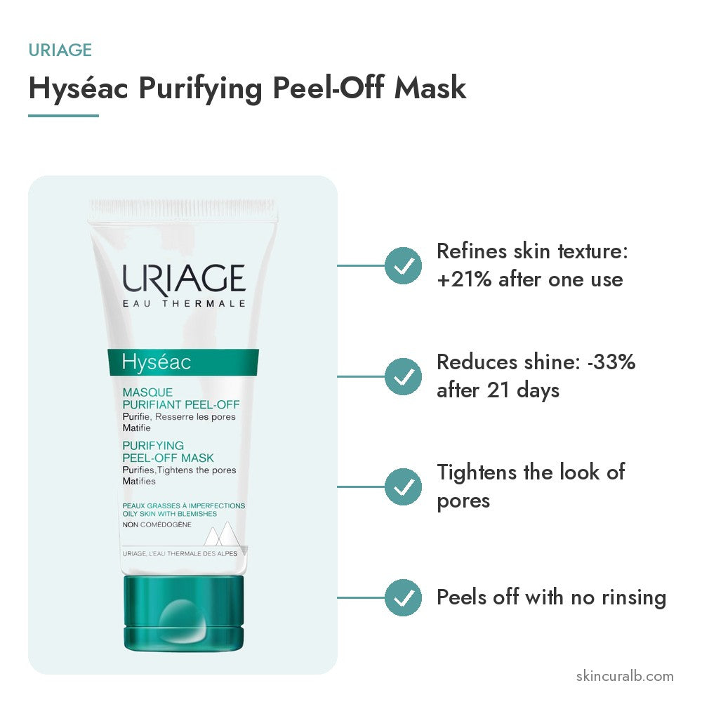 Uriage Hyséac Purifying Peel-Off Mask