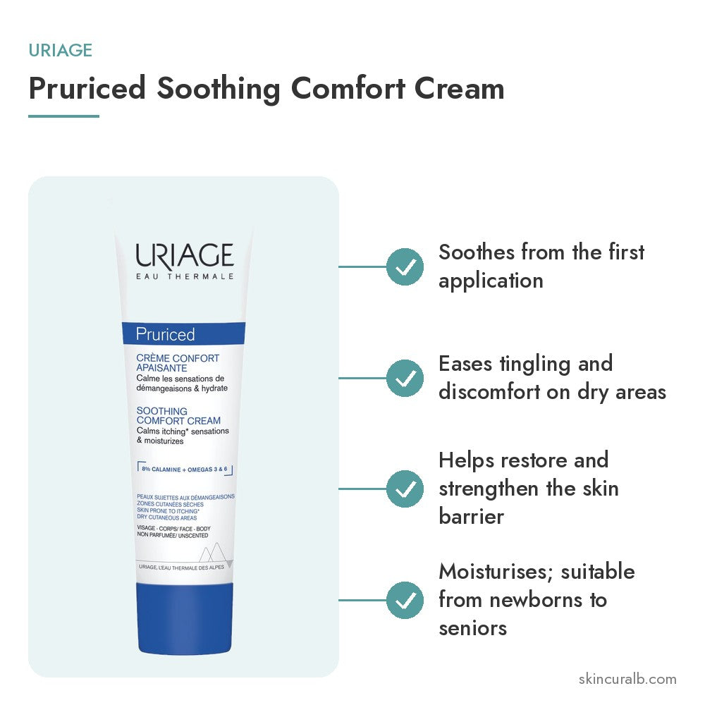 Uriage Pruriced Soothing Comfort Cream