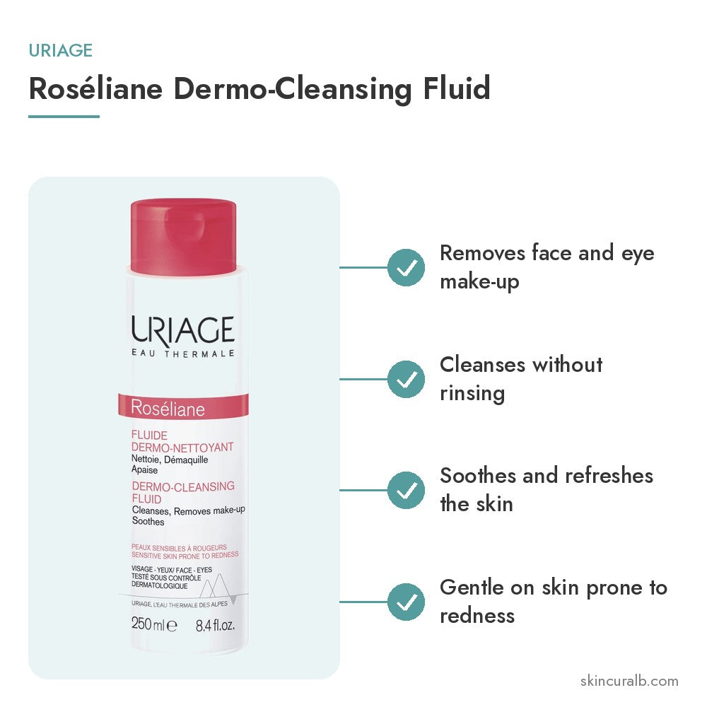 Uriage Roséliane Dermo-Cleansing Fluid