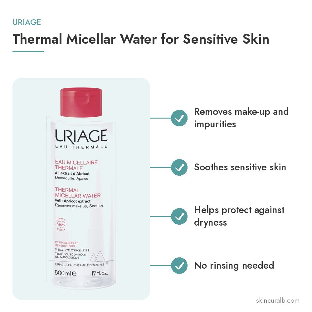 Uriage Thermal Micellar Water for Sensitive Skin