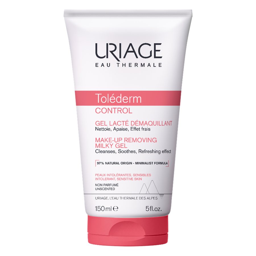 Uriage Toléderm Control Make-Up Removing Milky Gel