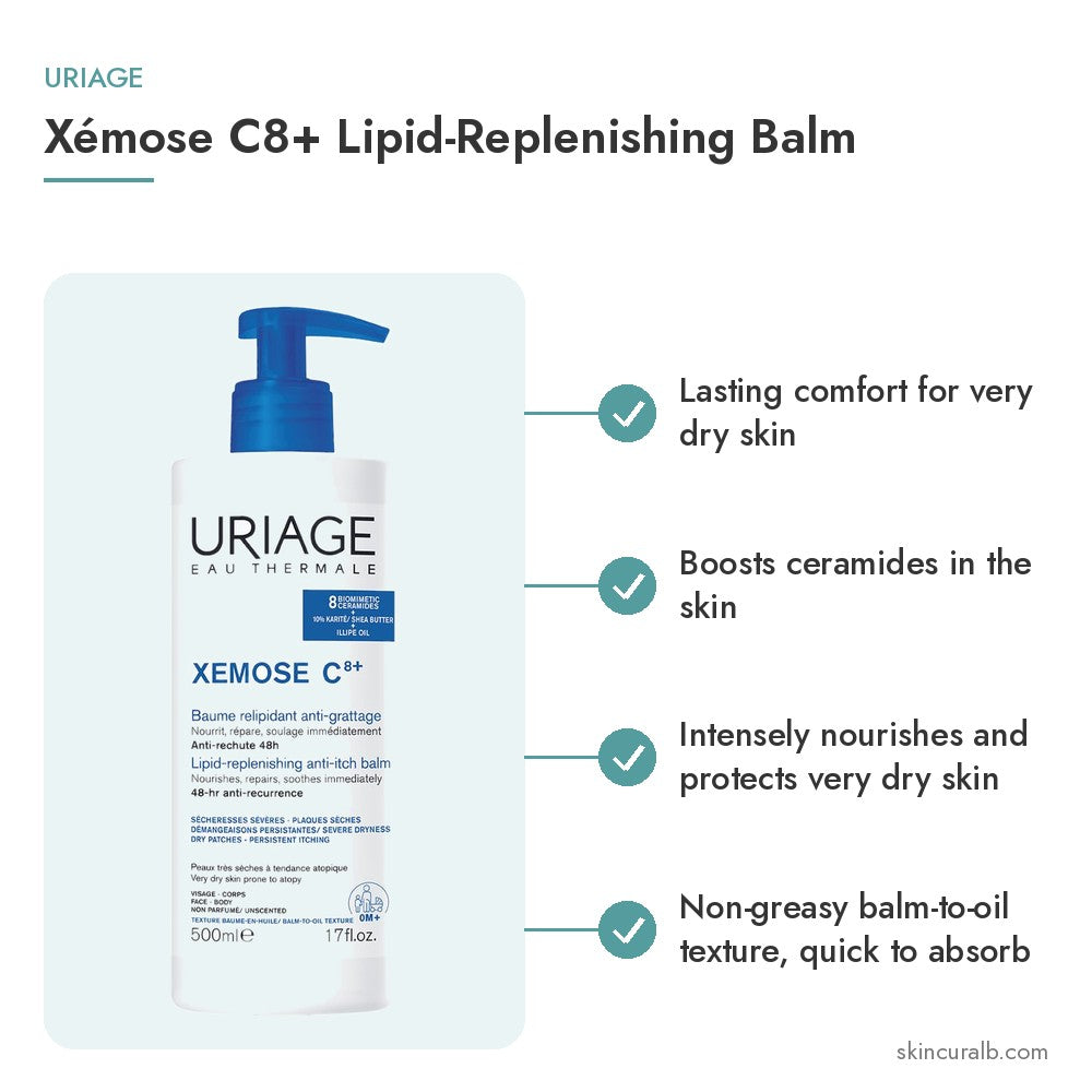 Uriage Xémose C8+ Lipid-Replenishing Balm