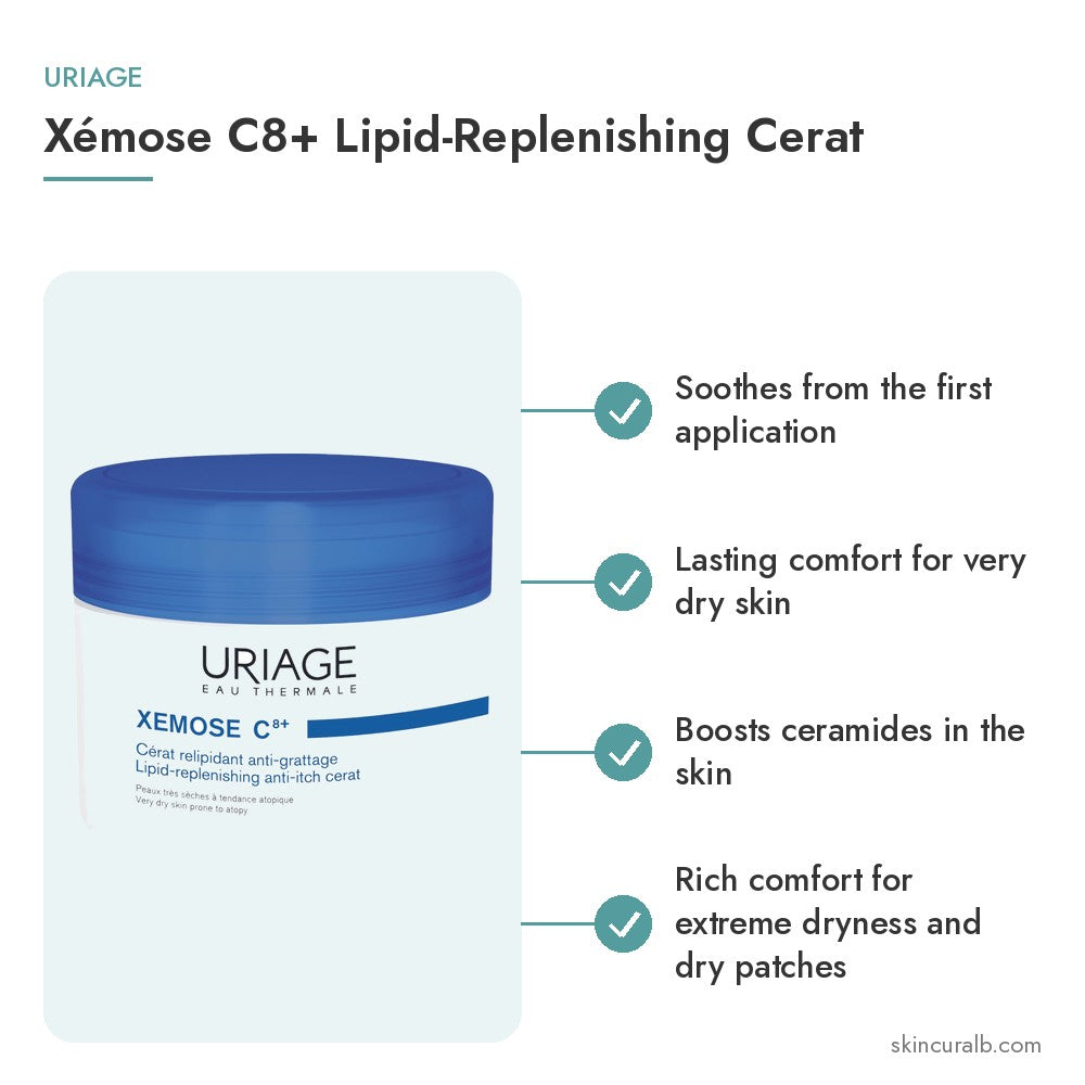 Uriage Xémose C8+ Lipid-Replenishing Cerat